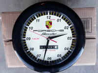 Porsche Boxster 10” Wall Clock. $40 obo.