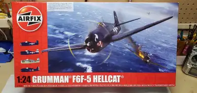 Airfix 1/24 Grumman Hellcat model kit, View more