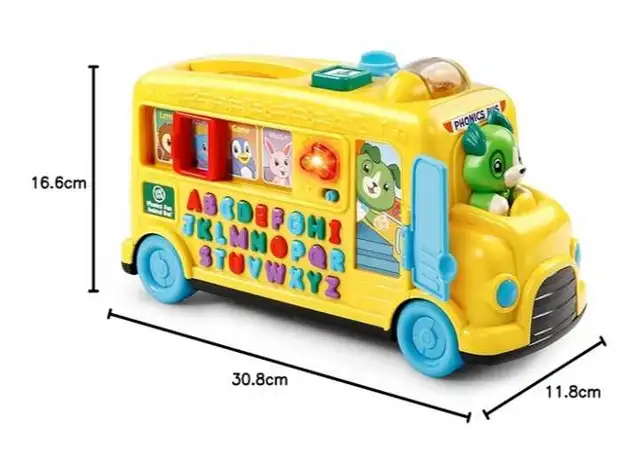 LeapFrog Phonics Fun Animal Bus™ - Toy Bus Push Along Vehicle fo in Toys & Games in Oakville / Halton Region - Image 2
