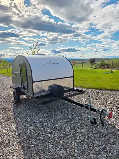 Northern Teardrop Trailer – 5×8 Kluane Model Okotoks Ab | 12500 obo Lightweight, Canadian-built tear...