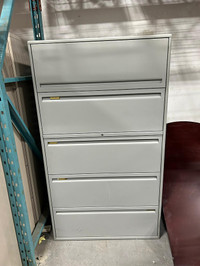 Haworth 5 Drawer Filing Cabinet-Used Cabinets-Offer Sale!