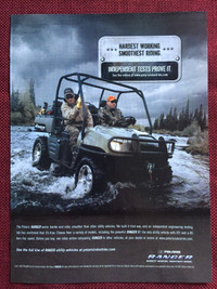 2007 Polaris Ranger Utility Vehicles Original Ad
