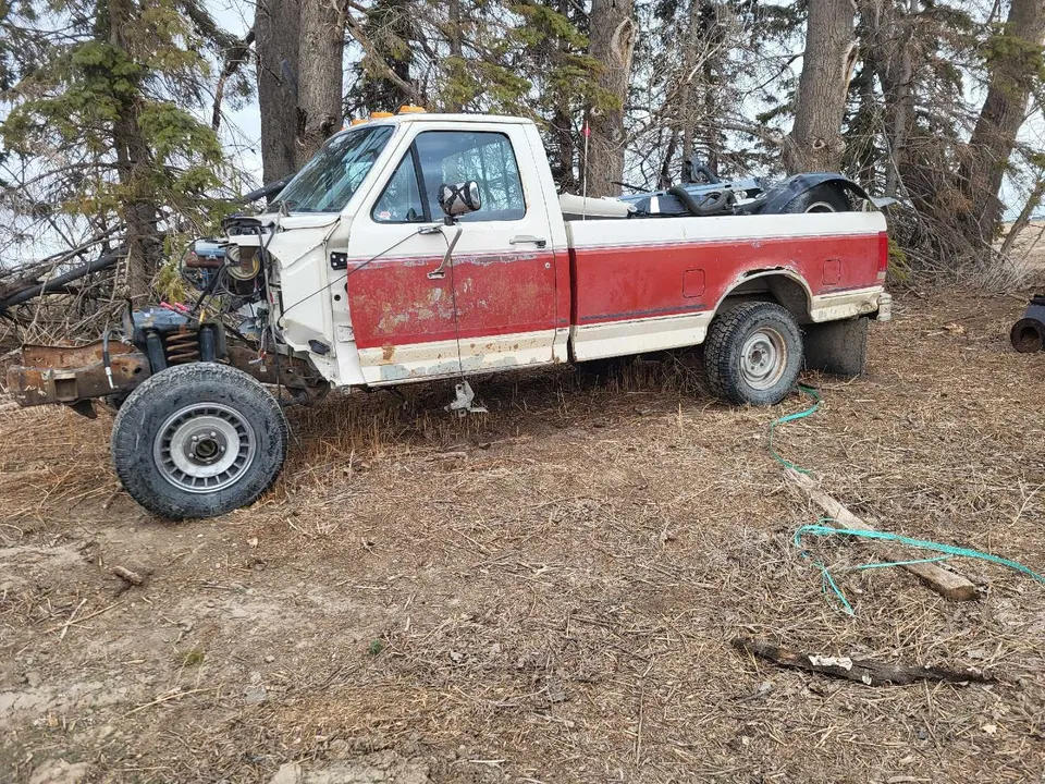 1987 ford f150 4x4 project