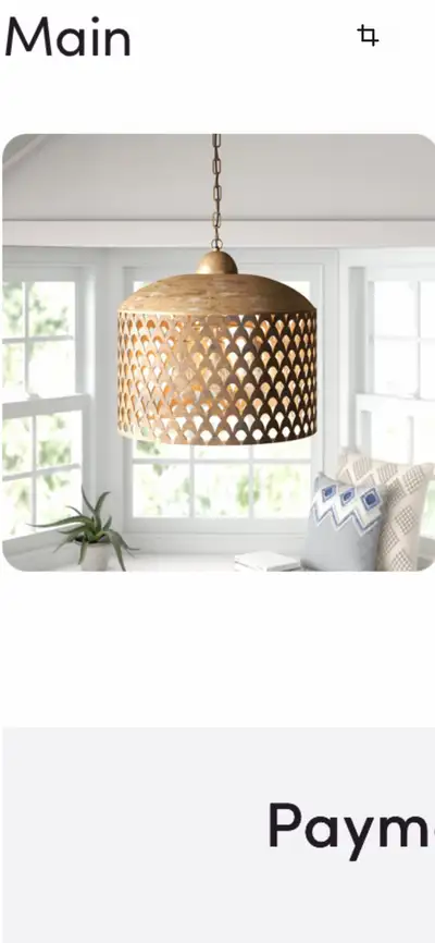gold finish 3-light pendant light, View more
