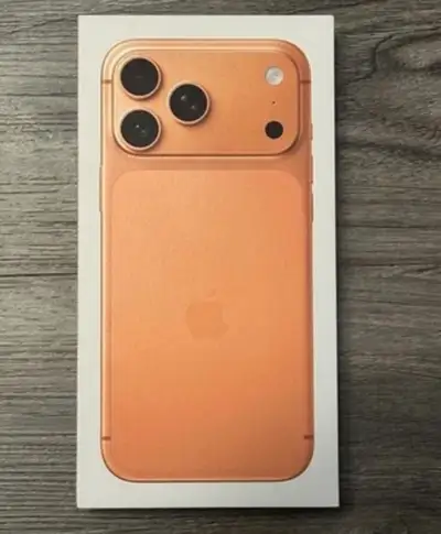 iPhone 17 pro max orange , View more