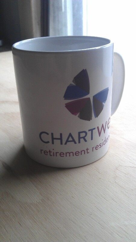 CHARTWELL Coffee MUG: White Ceramic, Retirement Residences in Kitchen & Dining Wares in City of Toronto - Image 3