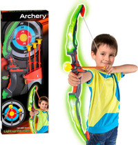 #ROVARD Kids Archery Bow Arrow Toy Set with Targets