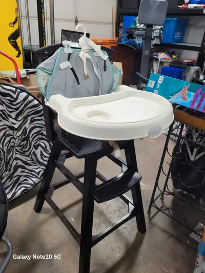 wood high chair, View more