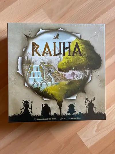 Rauha Boardgame $40 firm new, View more