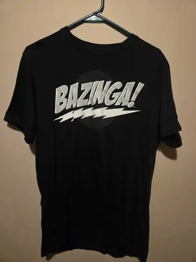 Big Bang Theory Bazinga T-Shirt Size M, View more