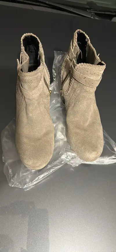 Suede Ankle Boots, View more