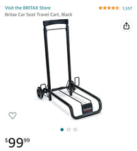 Britax car seat travel cart 