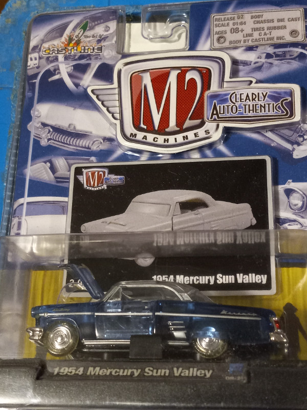 M2 1:64 1954 Mercury Sun Valley Clearly Auto-Thentic HTF Lot 3 in Toys & Games in Trenton - Image 2