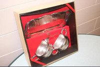 Gorgeous Antique Silver Plate Set