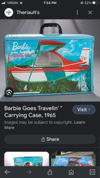 Vintage Barbie Case