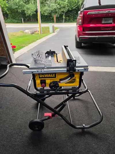 Table and Miter saw, View more