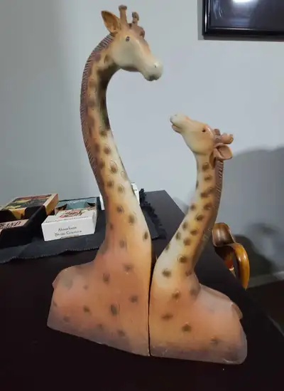Giraffe bookends , View more