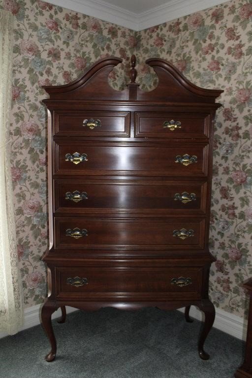 Gibbard Queen Anne Solid Cherry Bedroom Set (The Canadian Legacy