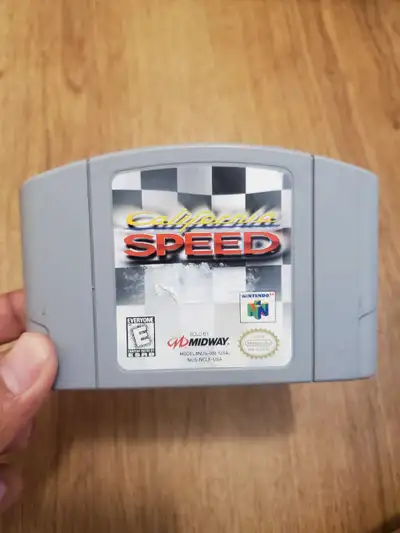 Nintendo 64 Games N64 California Speed, View more