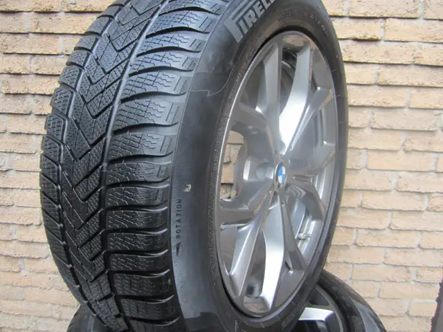 Next to new 2023 BMW X5 X6 factory 19"wheel  snow set style 735 in Tires & Rims in Oakville / Halton Region - Image 5