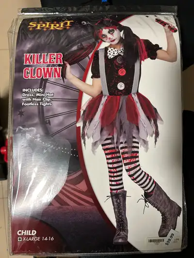 Killer Clown Costume, View more