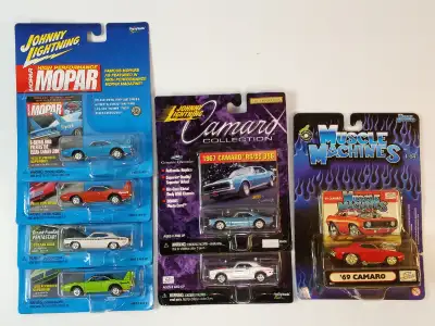Johnny Lightning Mopar Camaro Collection Muscle Machines Diecast $10 each or all for $50