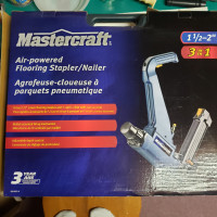 Mastercraft flooring nailer / stapler new