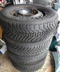 15” Winter Tires in Rims