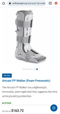 Aircast Walker / Brace - Large EXTRA WIDE