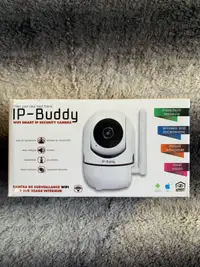 IP-Buddy 90869 Caméra IP avec Suivi de Mouvement, Wi-Fi, Carte S