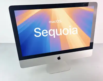 Sequoia 15.3 on 21.5" iMac, 3010mhz, 275ssd, 14gb, BT, DVD, CAM, View more