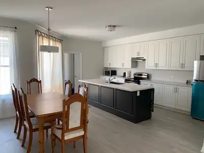 Room for rent in a newer 3 bedroom house in a family neighbourhood. Strickly girls only, non smoking...