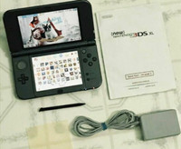 *Black New 3DS XL_With the Biggest Colection of 3DS/DS/NES...Gam