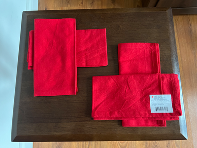 Handwoven 100% cotton napkins, View more