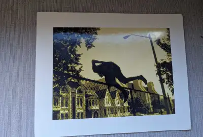 Vintage Art Print with Urban Scene, View more