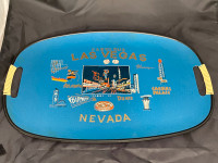 Vintage Mid Century Vegas Tray  
