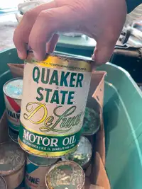 11 oil cans for sale