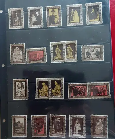 Coronation colectible stamps ( singles), View more