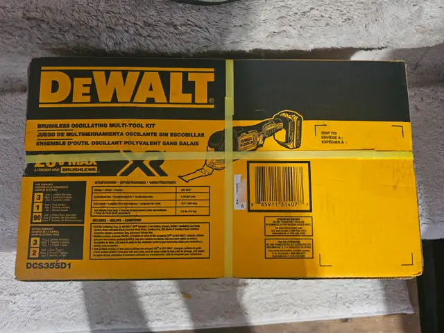 DEWALT 20V MAX XR Oscillating Multi-Tool Kit in Power Tools in Markham / York Region - Image 10