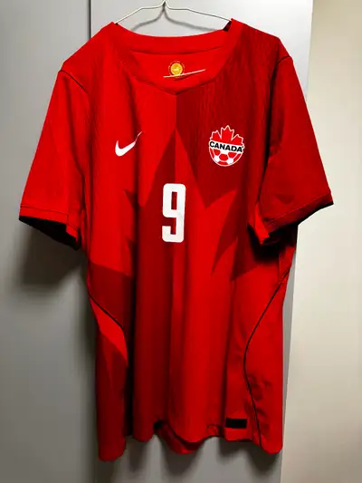 Signed Cyle Larin Match Worn Jersey vs Uzbekistan 6/1/26, View more