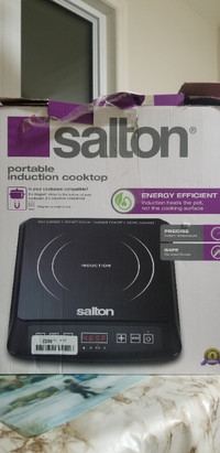 Portable Induction cooktop for sale (Salton)