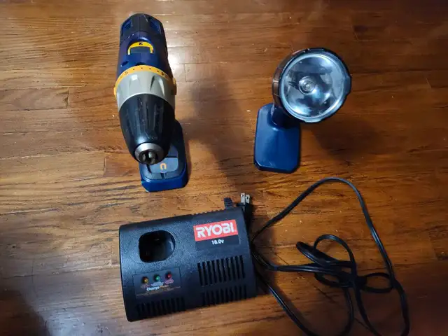 Ryobi 18V Drill and Work Light Combo Kit (no battery) in Power Tools in City of Toronto - Image 6