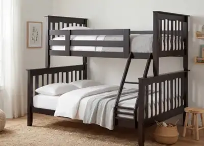 Twin over Double bunk bed, View more