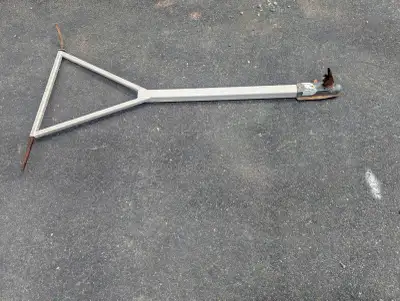 Tow bar with ball hitch., View more