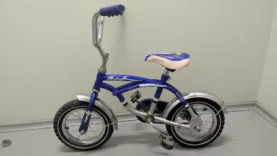 Classic Retro Kids Cruiser Bike - Morgan Cycle 14" (Blue) in Ki, View more