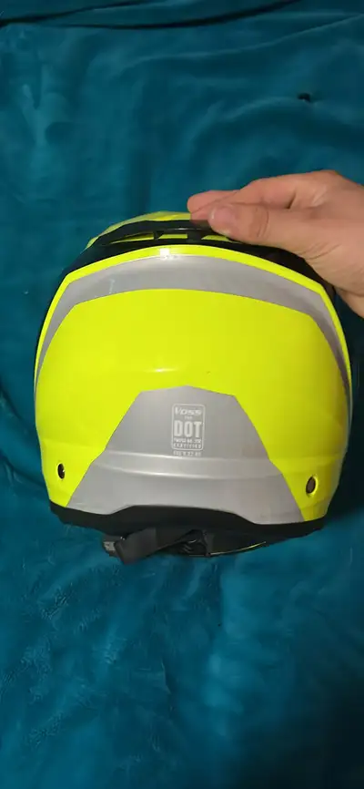 Comes with jacket, never been worn on a bike. Comes with helmet bag, might have some small scratches...