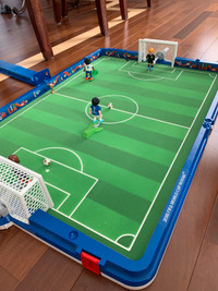 Jeux portatif soccer, football playmobile