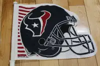 Houston Texans Helmet Shaped Car Flag NFL