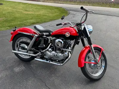 Selling my 1972 Ironhead 1000cc sportster. This piece of Harley history is the last year of the righ...