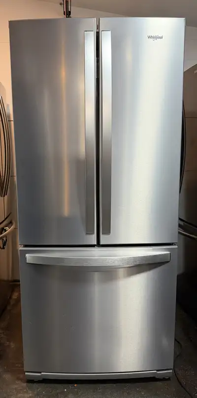 Like new Whirlpool 30” fridge - delivery , View more